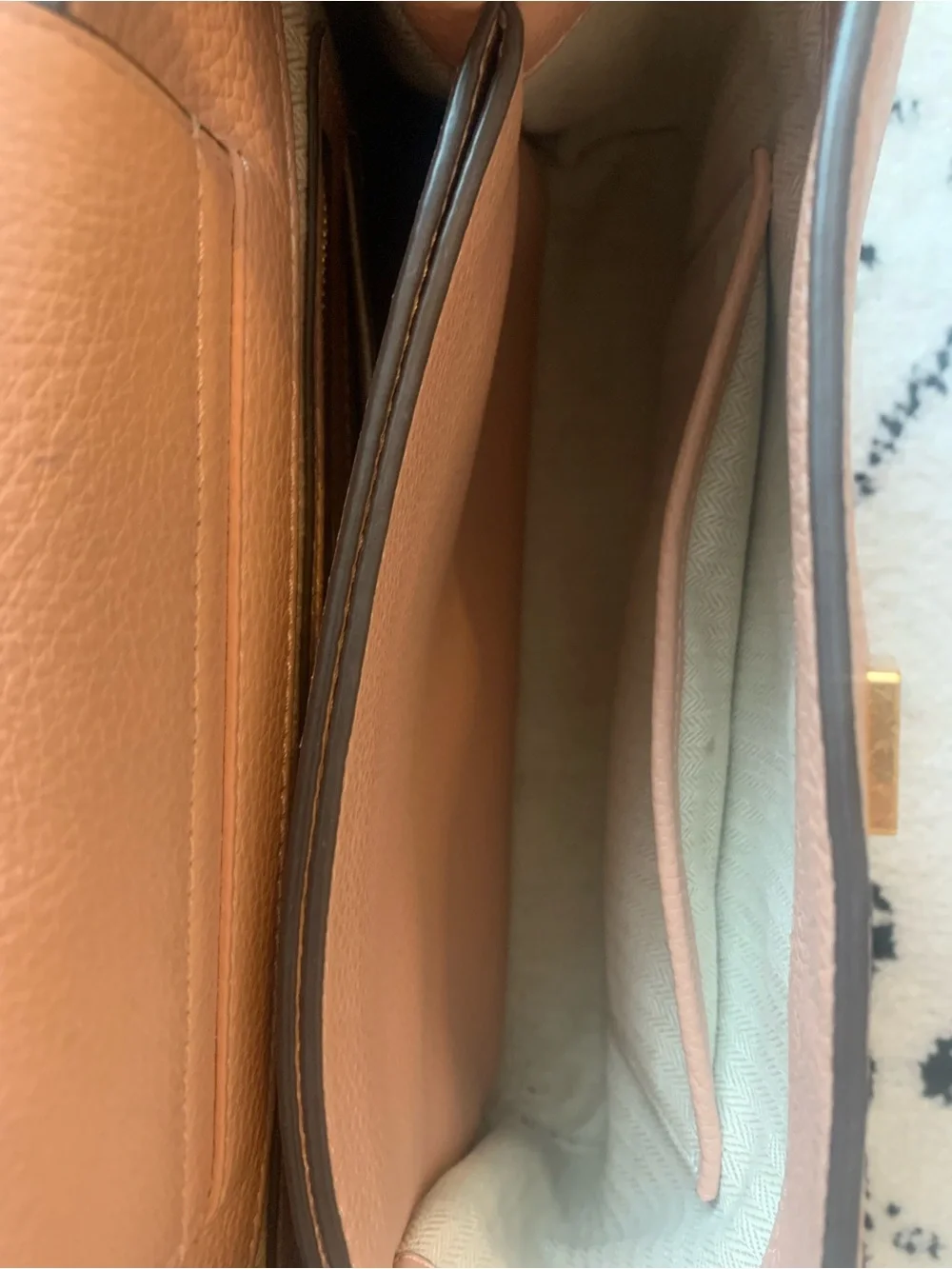 Tory Burch Britten Blush Satchel - Picture 4 of 7